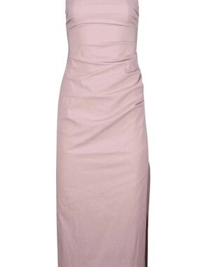 bishop + young Dusty Lavender Strapless Dress
